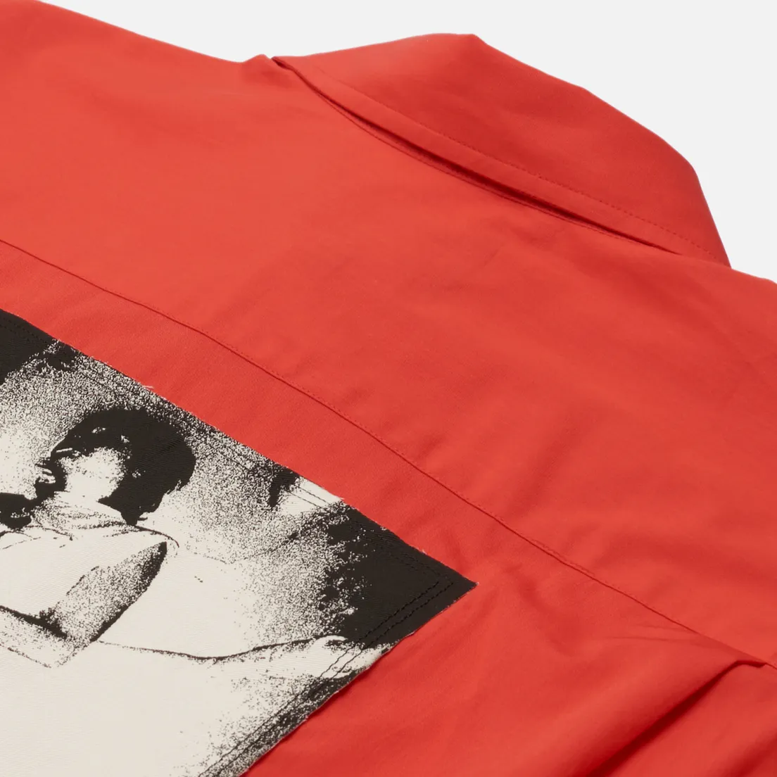 Fred Perry Мужская рубашка x Raf Simons Oversized Printed Patch