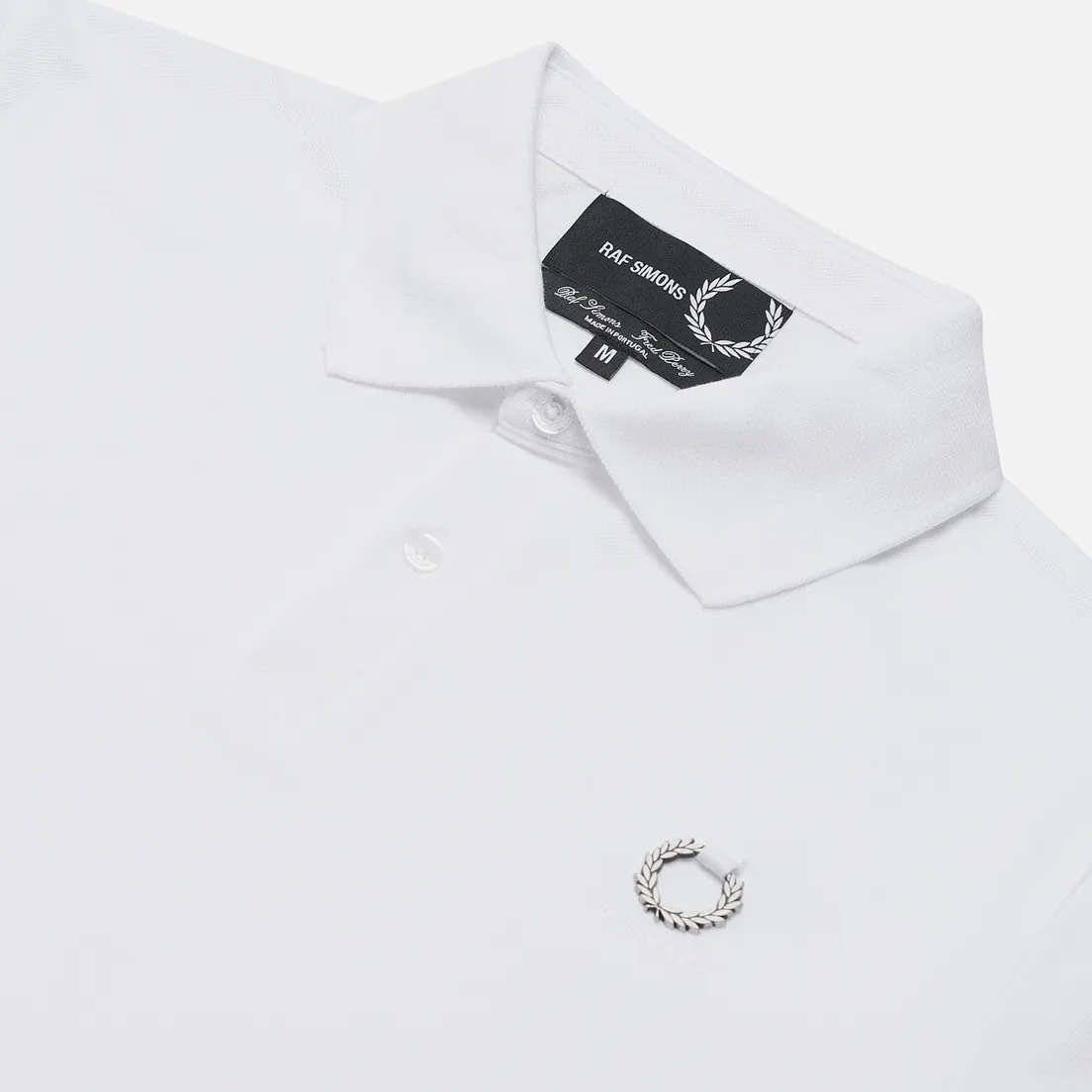 Fred Perry x Raf Simons Мужское поло Laurel Wreath Detail