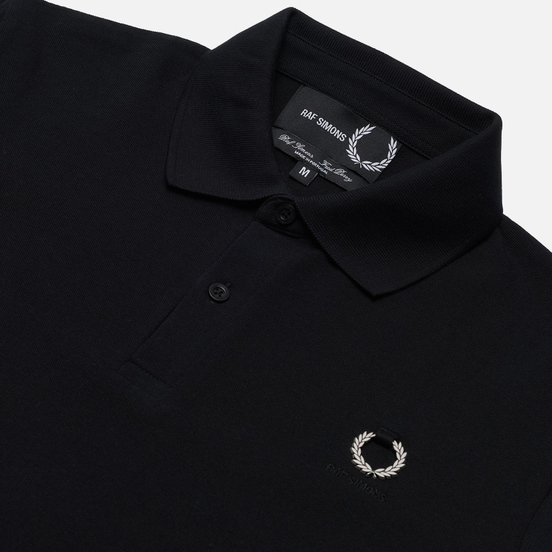 Мужское поло Fred Perry x Raf Simons Laurel Wreath Detail Black