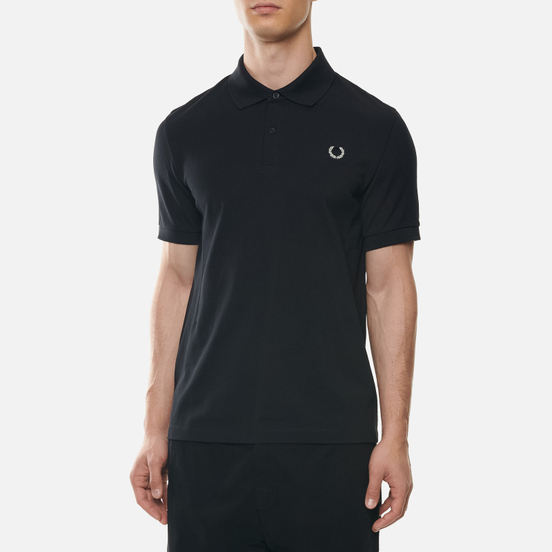 Мужское поло Fred Perry x Raf Simons Laurel Wreath Detail Black