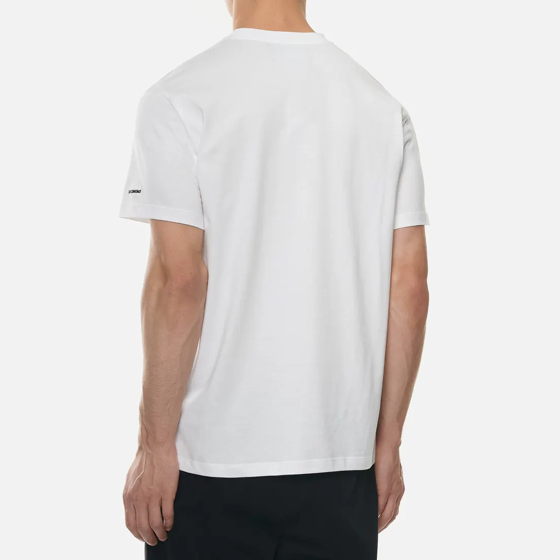 Fred Perry x Raf Simons Мужская футболка Laurel Wreath Pin Detail