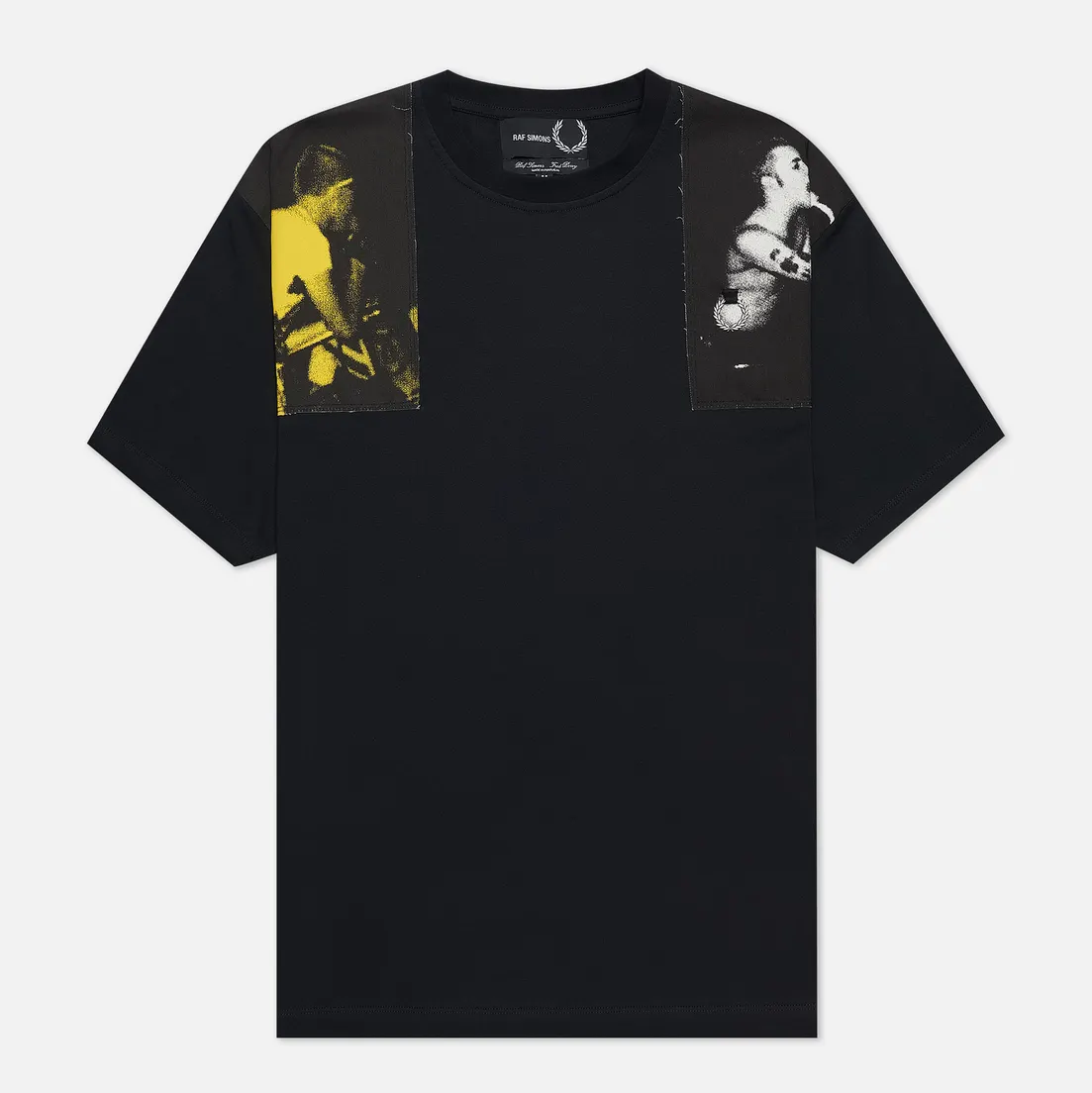 Fred Perry x Raf Simons Мужская футболка Printed Panel