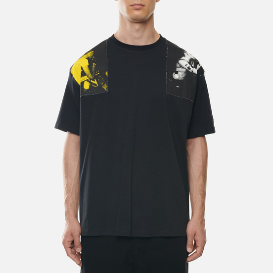 Мужская футболка Fred Perry x Raf Simons Printed Panel Black