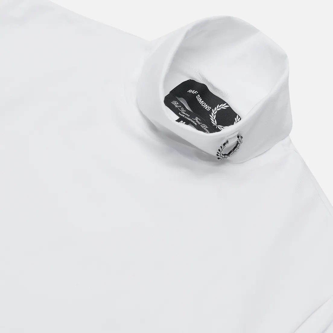 Fred Perry Мужская водолазка x Raf Simons Laurel Wreath Detail Roll Neck