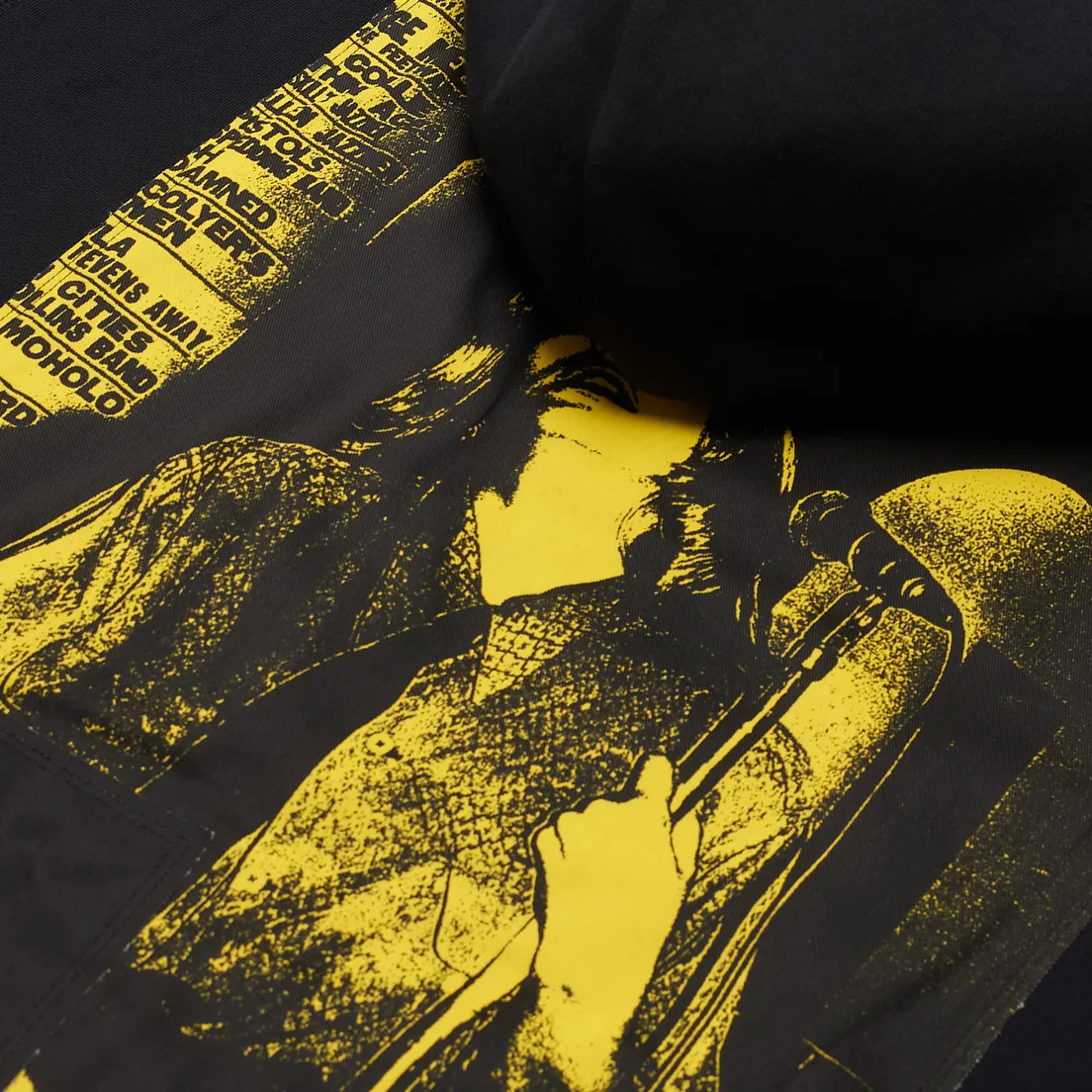 Fred Perry x Raf Simons Мужская толстовка Printed Patch Hoodie