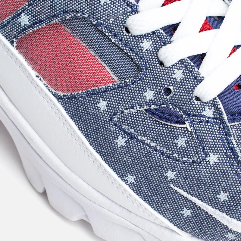 Nike Мужские кроссовки Air Trainer Huarache Low QS USA Denim