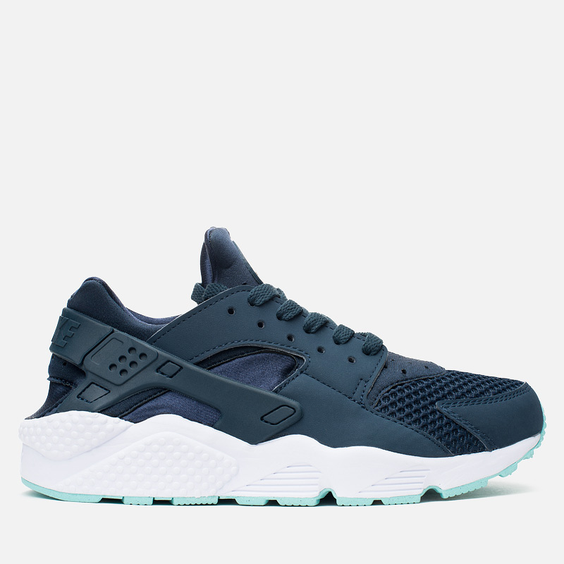 Nike huarache navy blue and white online