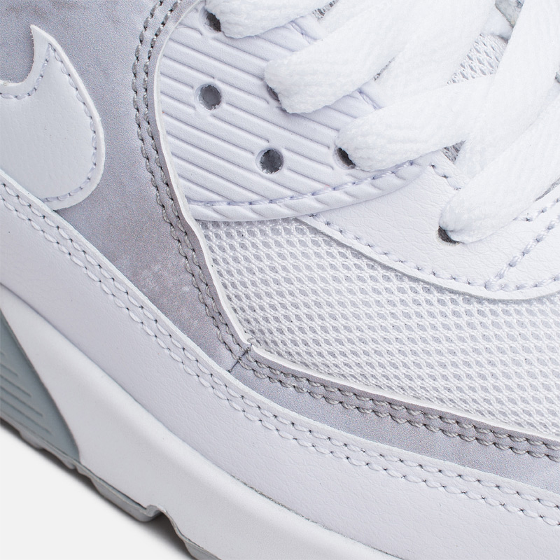 Nike air max 90 womens trainers white/wolf grey hotsell