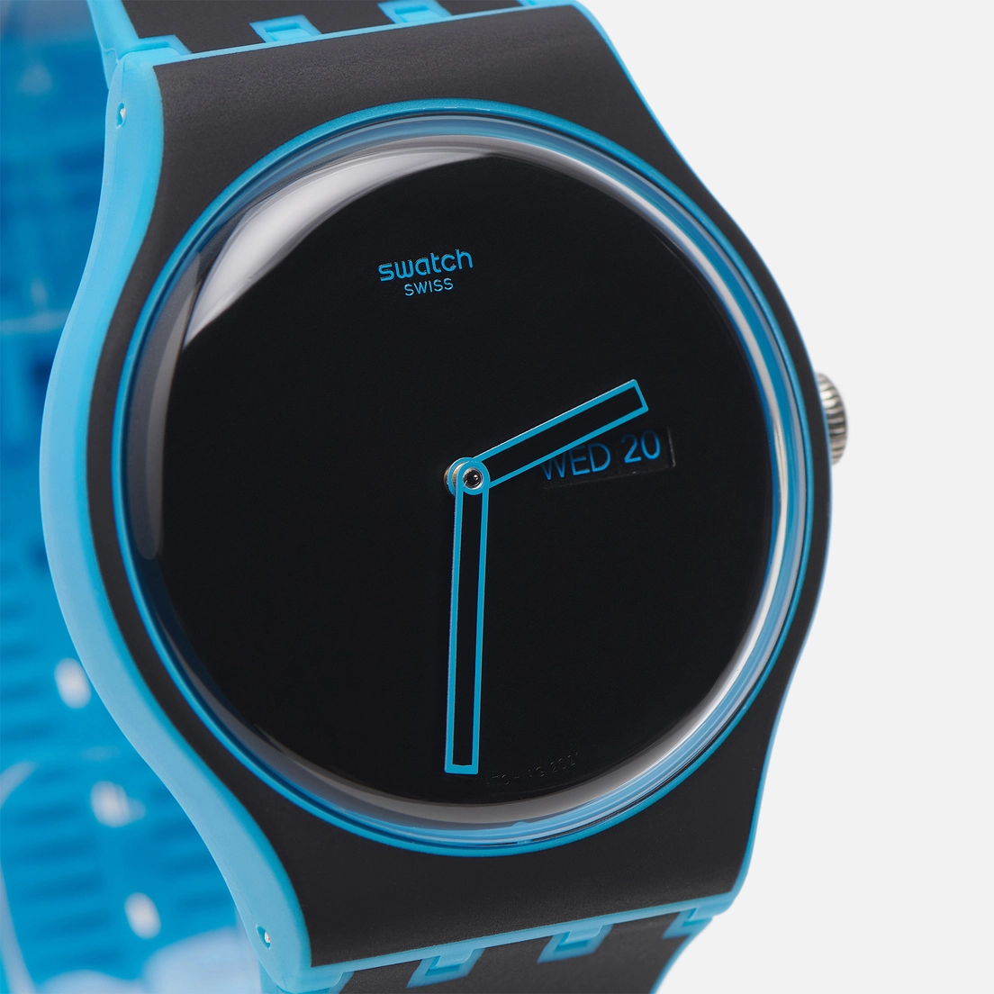 Swatch Наручные часы Minimal Line Blue