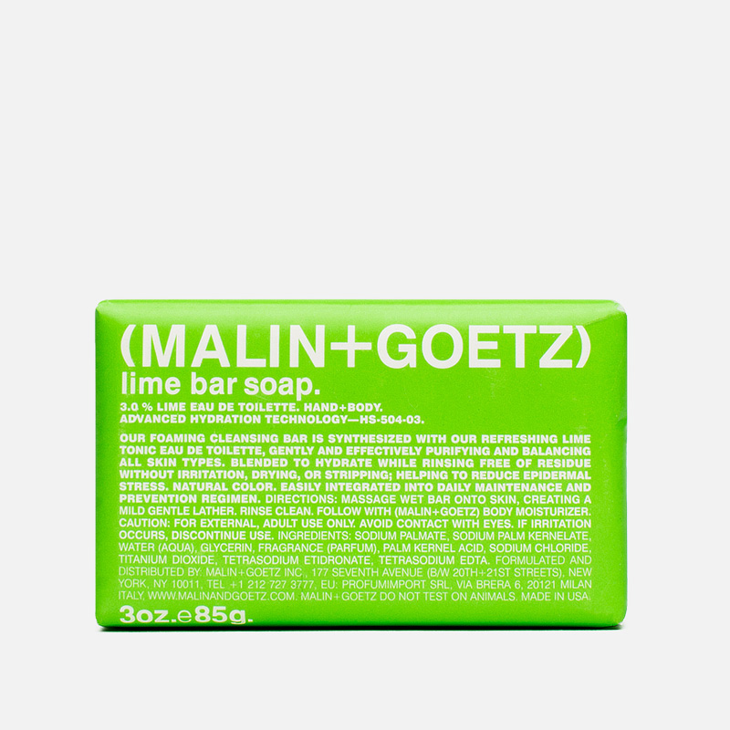 Malin+Goetz Мыло Lime Bar Small