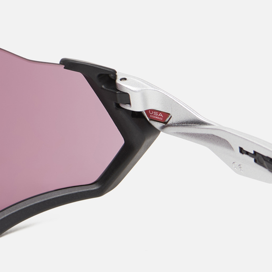Солнцезащитные очки Oakley Flight Jacket Matte Black/Silver/Prizm Road Black