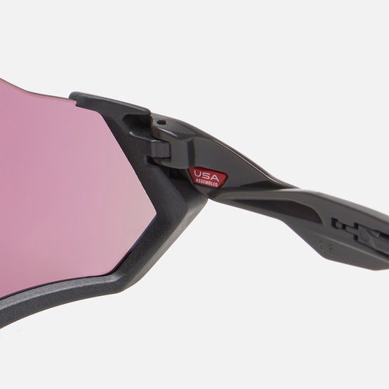 Солнцезащитные очки Oakley Flight Jacket Matte Steel/Prizm Road Jade