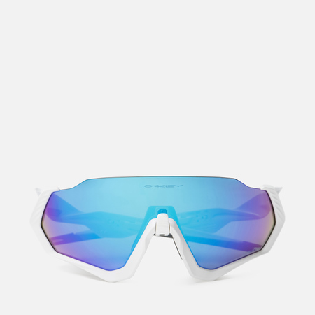 Солнцезащитные очки Oakley Flight Jacket, цвет белый, размер 37mm