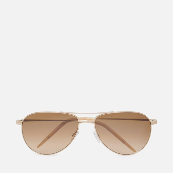 Солнцезащитные очки Oliver Peoples Benedict Gold/Clear Gradient Brown