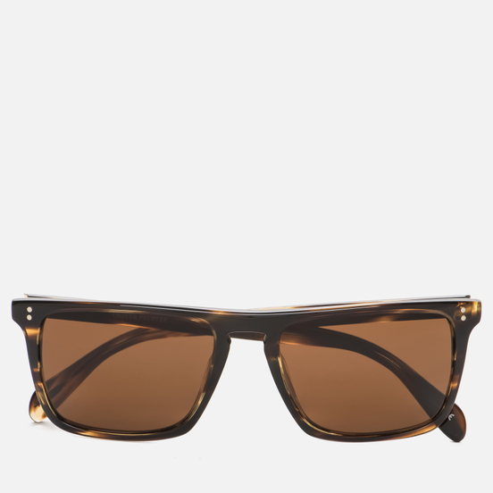 Солнцезащитные очки Oliver Peoples Bernardo Cocobolo/Java Polar