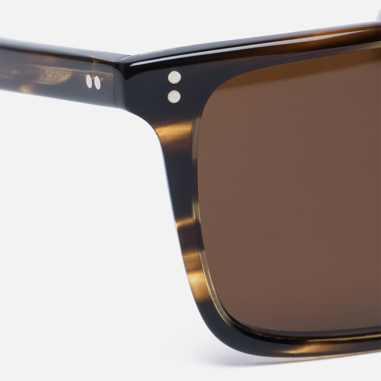 Солнцезащитные очки Oliver Peoples Bernardo Cocobolo/Java Polar