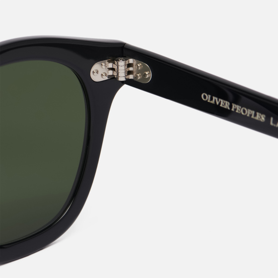 Солнцезащитные очки Oliver Peoples Boudreau LA Black/Dark Green