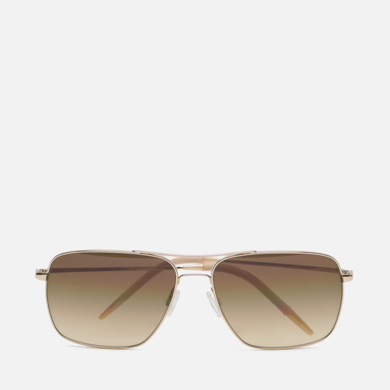 Солнцезащитные очки Oliver Peoples Clifton Gold/Chrome Olive Photochromic