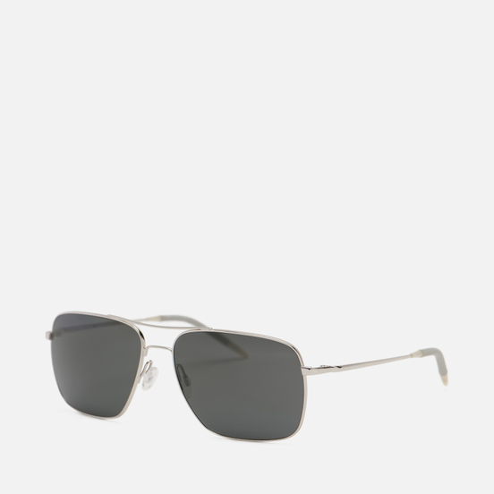 Солнцезащитные очки Oliver Peoples Clifton Silver/Midnight Express Polar