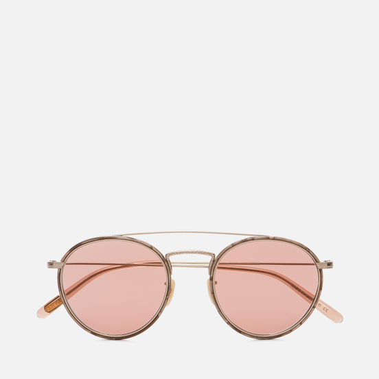 Солнцезащитные очки Oliver Peoples Ellice Mocha Marble/Gold/Mauve Rose Photochromic Glass