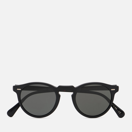 Солнцезащитные очки Oliver Peoples Gregory Peck Polarized Matte Black/Midnight Express Polarized