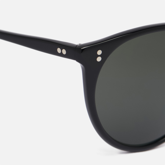 Солнцезащитные очки Oliver Peoples O.Malley Sun Black/Green Polar