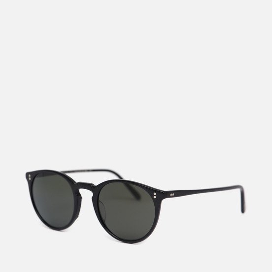 Солнцезащитные очки Oliver Peoples O.Malley Sun Black/Green Polar
