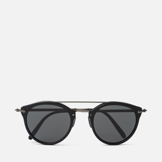 Солнцезащитные очки Oliver Peoples Remick Semi-Matte Black/Antique Pewter/Grey