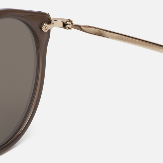 Солнцезащитные очки Oliver Peoples Remick Taupe/Brushed Gold/Taupe Flash Mirror