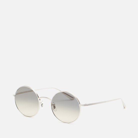 Солнцезащитные очки Oliver Peoples The Row After Midnight Silver/Shale Gradient