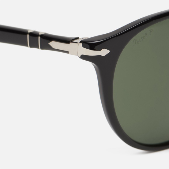 Солнцезащитные очки Persol PO3152S Galleria '900 Black/Polarized Green