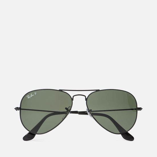 Солнцезащитные очки Ray-Ban Aviator Classic G-15 Black/Green
