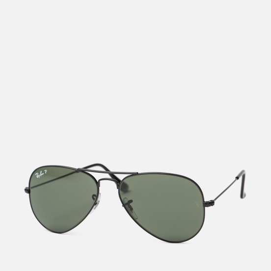 Солнцезащитные очки Ray-Ban Aviator Classic G-15 Black/Green