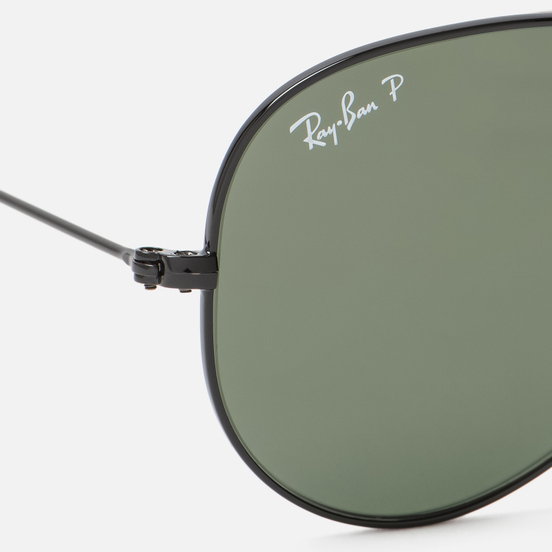 Солнцезащитные очки Ray-Ban Aviator Classic G-15 Black/Green