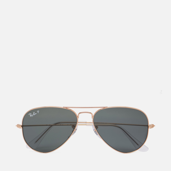 aviator green polarized