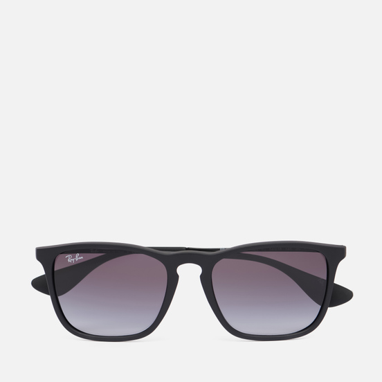 Солнцезащитные очки Ray-Ban Chris Rubber Black/Gradient Grey