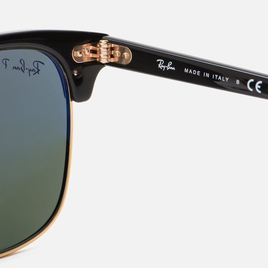 Солнцезащитные очки Ray-Ban Clubmaster Classic G-15 Polarized Black/Green