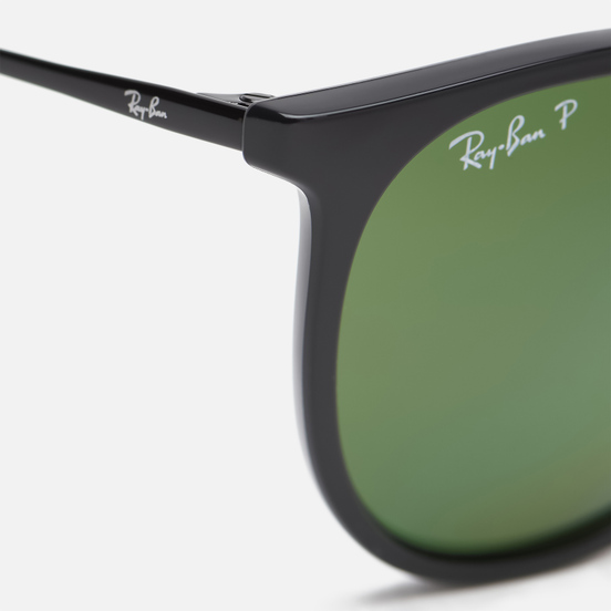 Солнцезащитные очки Ray-Ban Erika Classic Black/Polarized Green Classic G-15