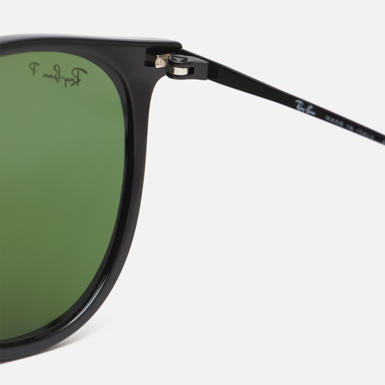 Солнцезащитные очки Ray-Ban Erika Classic Black/Polarized Green Classic G-15