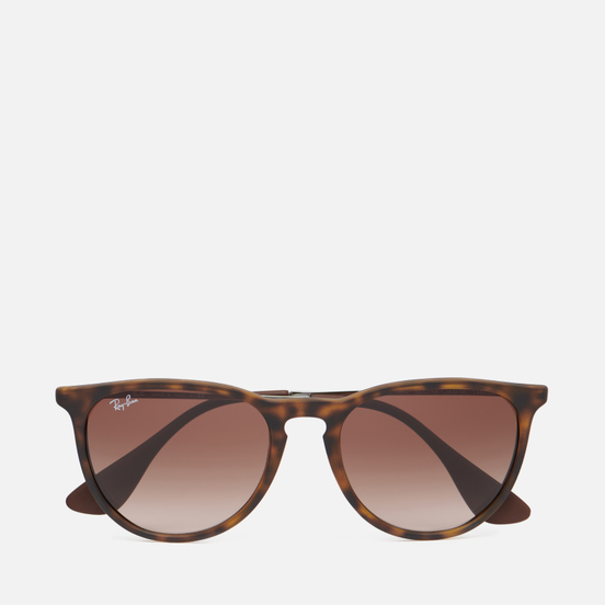 Солнцезащитные очки Ray-Ban Erika Rubber Havana/Poly Brown Gradient