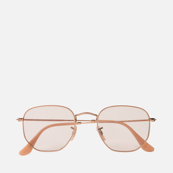 Солнцезащитные очки Ray-Ban Hexagonal Washed Evolve Bronze-Copper/Light Brown Photocromic