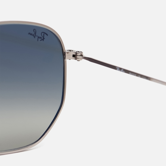 Солнцезащитные очки Ray-Ban Hexagonal Flat Lenses Polished Gunmetal/Grey Gradient