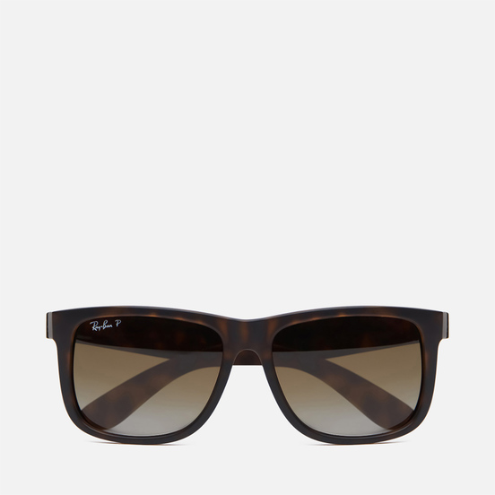 Солнцезащитные очки Ray-Ban Justin Classic Matte Tortoise/Polarized Brown Gradient