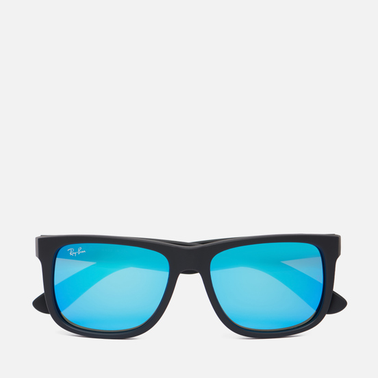 Солнцезащитные очки Ray-Ban Justin Color Mix Matte Black/Blue Mirror