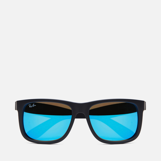 Солнцезащитные очки Ray-Ban Justin Color Mix Matte Black/Blue Mirror