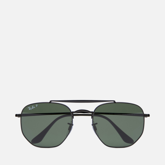 Солнцезащитные очки Ray-Ban Marshal Black/Polarized Green Classic G-15