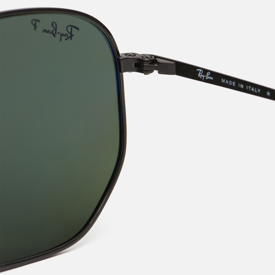 Солнцезащитные очки Ray-Ban Marshal Black/Polarized Green Classic G-15