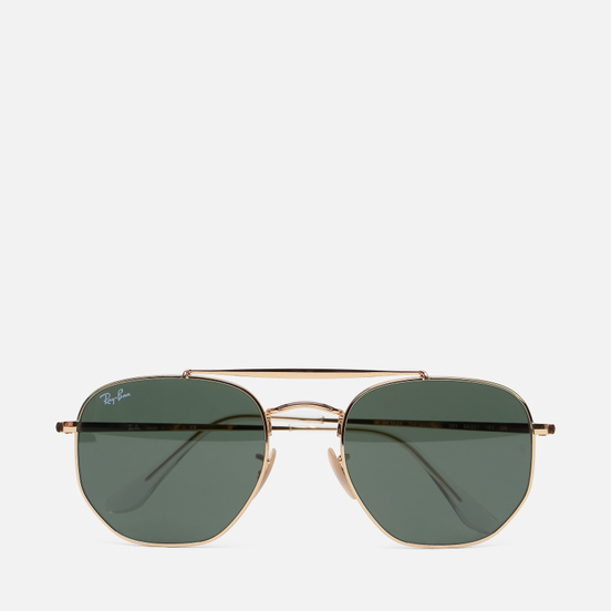 Солнцезащитные очки Ray-Ban Marshal Polished Gold/Green Classic G-15