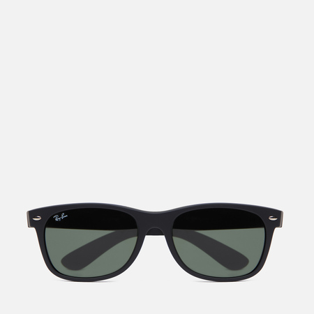 фото Солнцезащитные очки ray-ban new wayfarer classic, цвет чёрный, размер 55mm