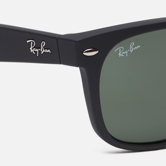 Солнцезащитные очки Ray-Ban New Wayfarer Classic Matte Black/Green Classic G-15